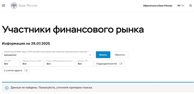Axiosammo 