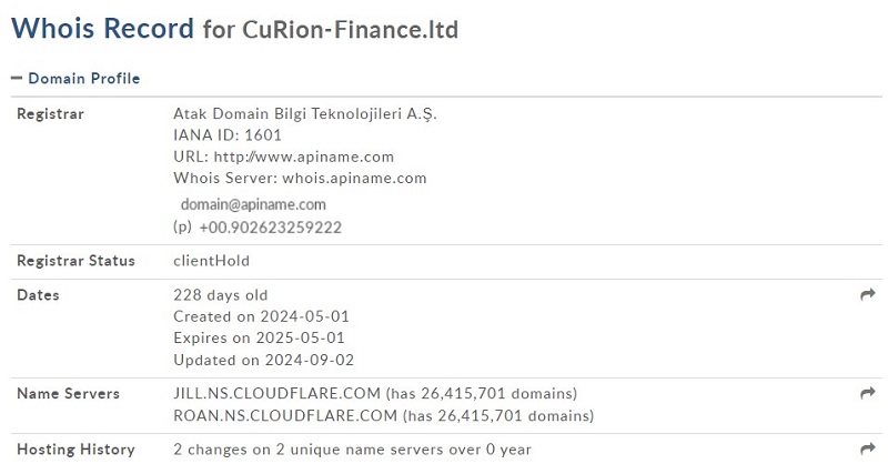 Curion Finance