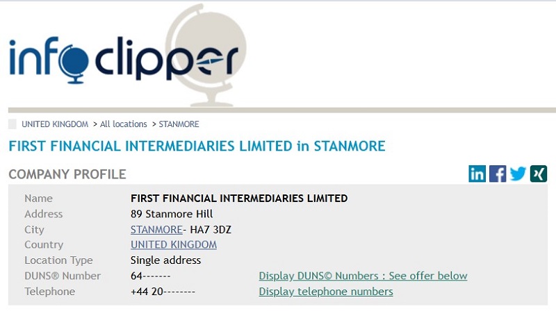 First Financial Intermediaries Limited