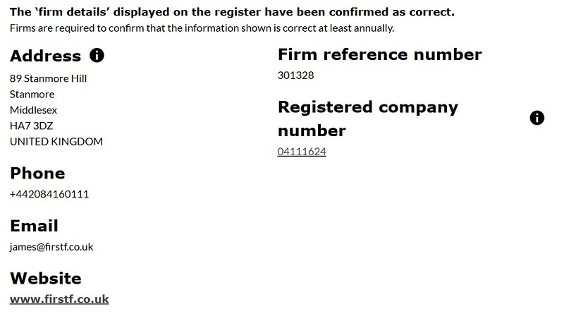 First Financial Intermediaries Limited
