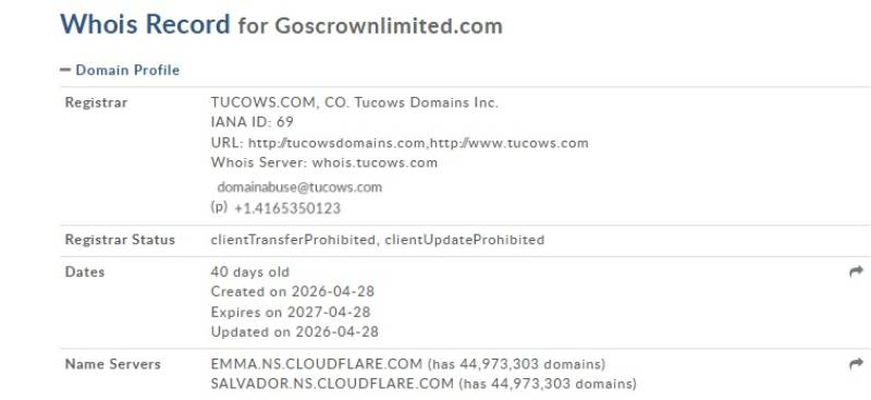 Goscrown Limited