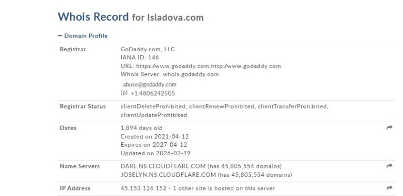 Isladova