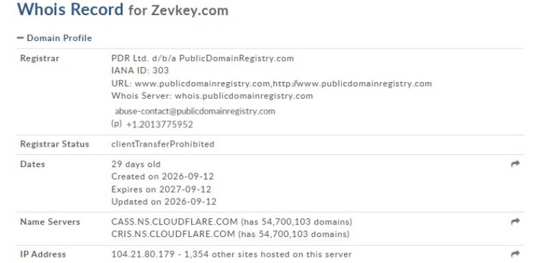 Zevkey