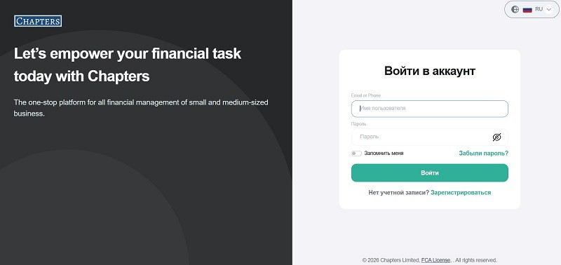 ChaptersFinance logo